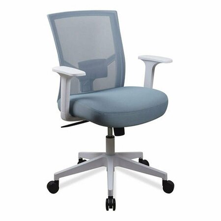 KD VESTIDOR 39.72 x 27.72 x 27.8 in. Mesh Back Fabric Task Chair, Blue KD3201023